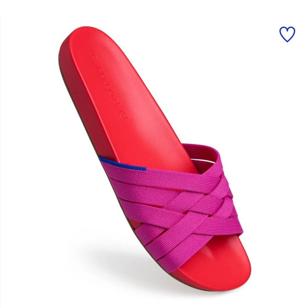 Rothy's The Slide in Cherry Size 7